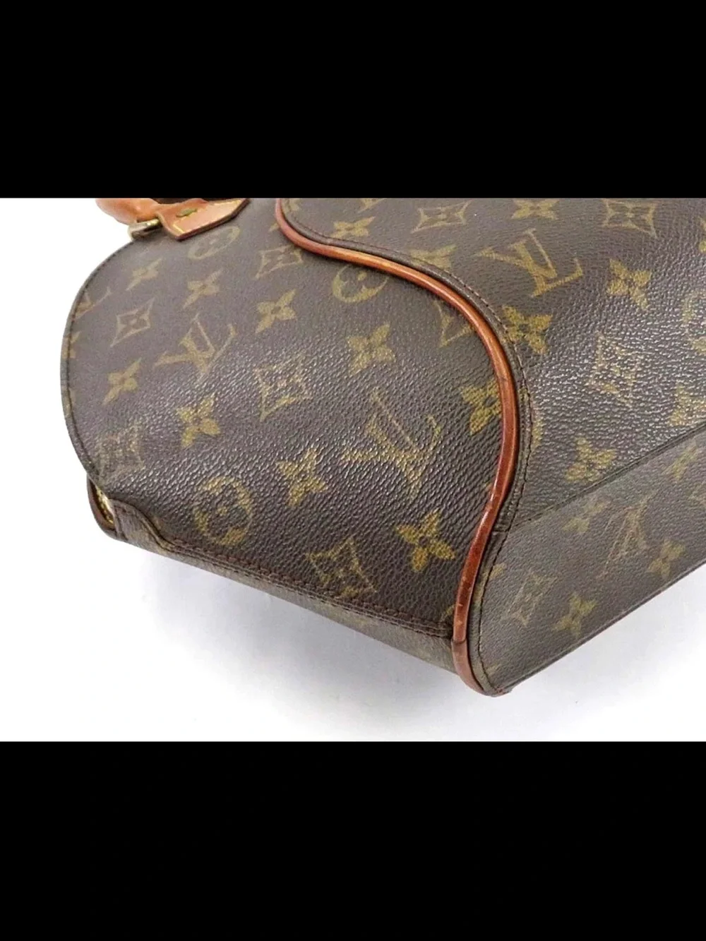 Louis Vuitton Monogram Ellipse Satchel in Brown and Tan